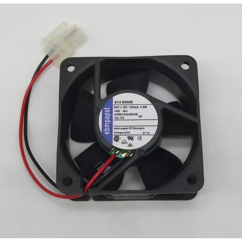 เยอรมนี ebmpapst 614NHHR A5E01052493AE 6025 24V 3.0W พัดลมอินเวอร์เตอร์