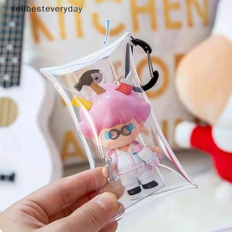 Seth Blind Box Storage Display Box Hand-made PVC Coin Purse Transparent Key Bag Dolls Vary