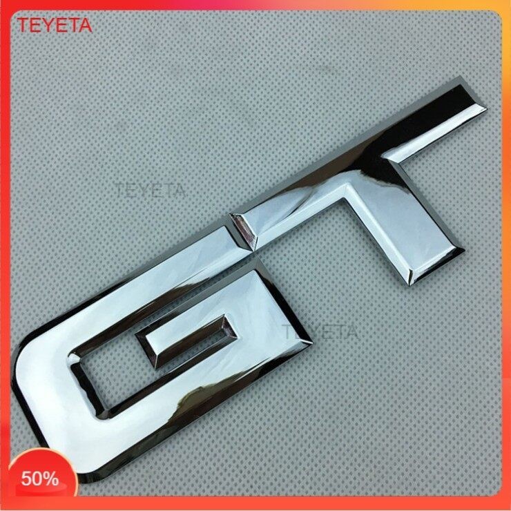 Teyeta Ford Mustang GT โลโก้รถด้านข้าง Emblem GT ด้านหลัง Emblem ดัดแปลง Mustang 2.3T ด้านหลังหางประ