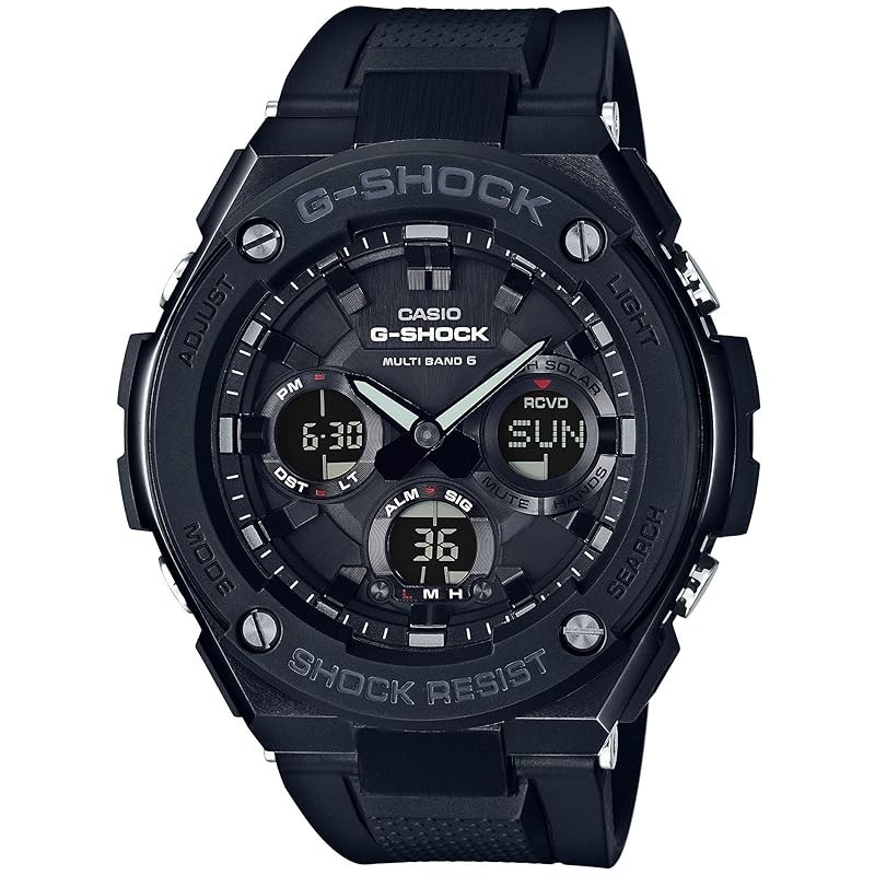 Casio] Watch G-Shock [Genuine Japan] G-STEEL Radio Wave Solar GST-W100G-1BJF Black