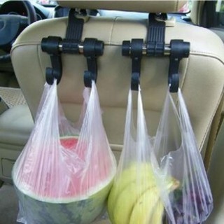 ที่แขวนของในรถ ตะขอแขวนหลังเบาะ ที่แขวน ของใช้ในรถยนต์ ราคาถูกที่สุด รับน้ำหนักได้เยอะ