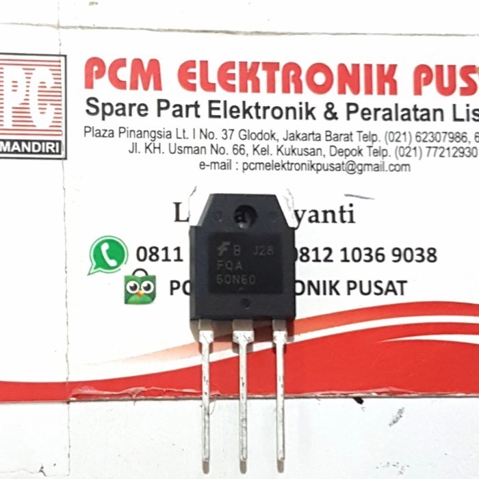ทรานซิสเตอร์ mosfet 60 N 60 60N60 ใหญ่ -OP35