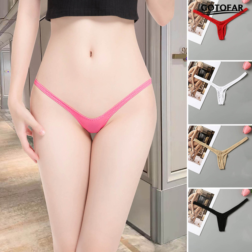 [GTF.z]Lady G-string Tiny Tempting เอวต่ําร้อนน้ําหนักเบาเซ็กซี่ยืดหยุ่นโป๊ T-shape Lady กางเกงหญิงเสื้อผ้าที่ใกล้ชิด