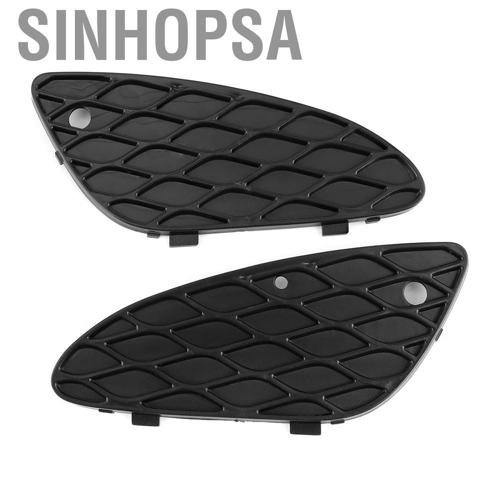 Sinhopsa Front Bumper  Grill Cover Mesh Grille Accessory Pair Of 2005-2006 fit for E320 CDI 211.026 Fit Mercedes E-class W211 2003-2006