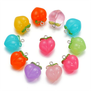 St.kunkka 2/10 ชิ ้ น 17 * 21 มม.เรซิ ่ นเยลลี ่ สีพีชจี ้ อ…