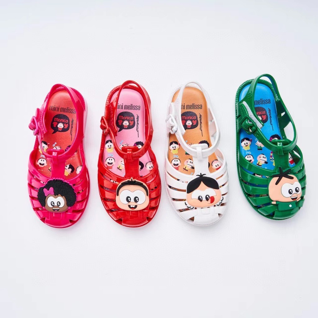 Melisas * Spider Shoes Jelly Shoes Sandals Hollow Beach Shoes Boys