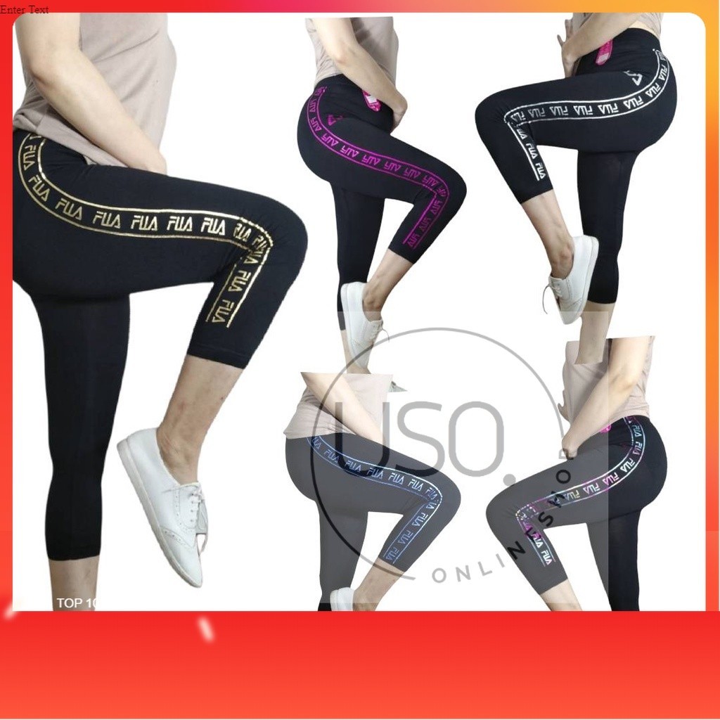 Leggings 8721 กางเกงเลคกิ้ง 5 ส่วน เลกกิ้ง โยคะ กางเกงออกกำลังกาย อ้วน อวบใส่ได้