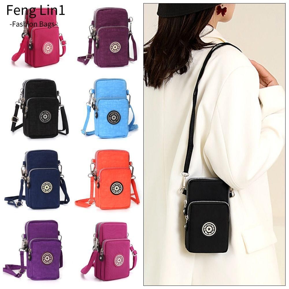 Fengling 1 ชิ้นกระเป๋าสะพาย,กระเป๋าสตางค์ผู้หญิง CrossBody กระเป๋าโทรศัพท์มือถือ,มินิผู้หญิงกระเป๋าถือกระเป๋า Messenger หญิง
