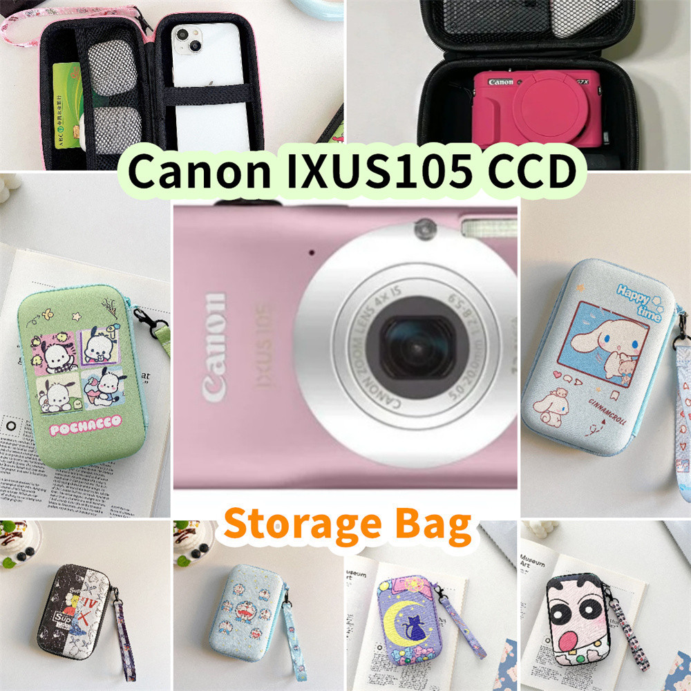 In Stock สําหรับ Canon IXUS105 CCD กระเป๋าเก็บกล้อง 10x16.2 ซม.ขนาดการ์ตูนสร้างสรรค์กันน้ํา Anti drop กระเป๋ากระเป๋ากล้อง