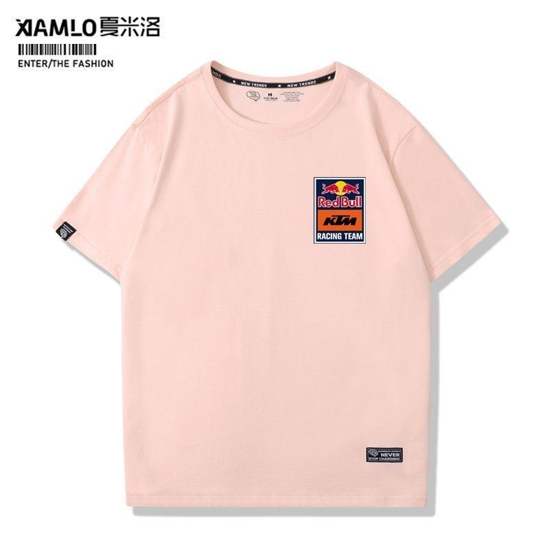 Redbull KTM Racing Jersey Short Sleeve MOTOGP Motorcycle DUKE890 DUKE790 Cycling Pure Cotton T-Shirt