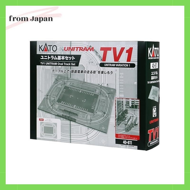 Kato N Gauge Tv1 Unitram Basic Set 40-811 Model Train Rail Set
