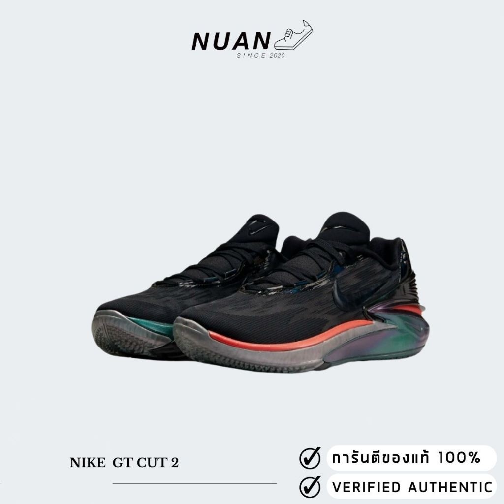 Nike GT Cut 2 EP FV4144-001 ของแท้ ป้ายไทย รองเท้าบาสเกตบอลรุ่นใหม่กีฬาต้นฉบับ 100%
