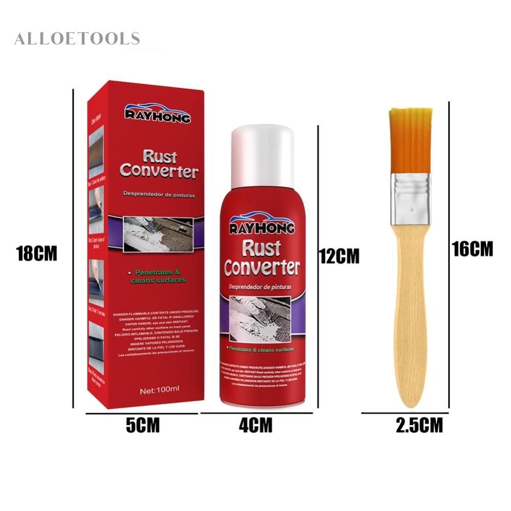 100ml Universal Car Chassis Rust Remover สเปรย ์ Converter Derusting Cleaner [alloetools.th ]