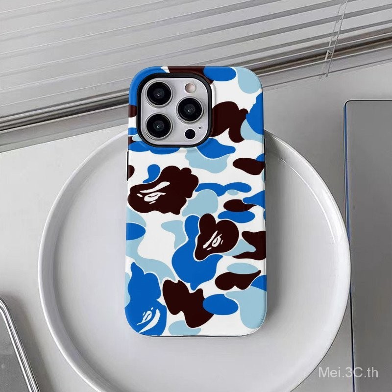 เคสโทรศัพท ์ Ape Head BAPE เหมาะสําหรับ iPhone Series iPhone11 12 13 14pro 6N4W
