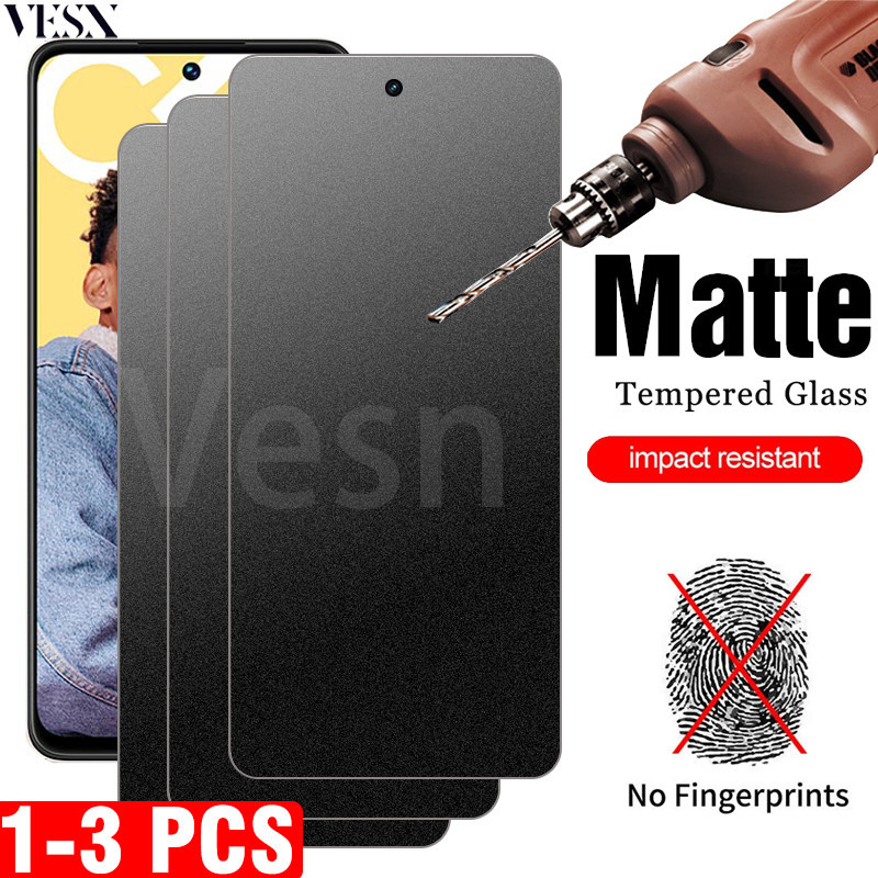 ฟิล์มกระจกเต็มจอแบบด้านรุ่น Realme C67 C65 C55 C53 C51 C35 C33 C30 C30s C25 C25s C25y C21y C17 C15 C12 C11 C3 Note 50 4G 5G 2024