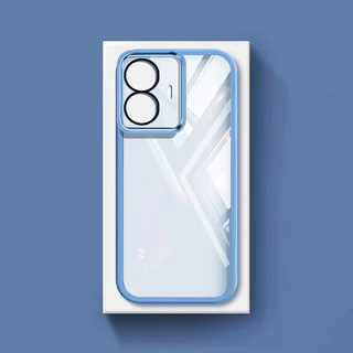 Ybd สีโปร่งใสเคสโทรศัพท์สําหรับ Infinix Hot 30 5G X6832 กล้องเต็มรูปแบบพร้อมเลนส์ป้องกันซิลิโคน Soft Shell