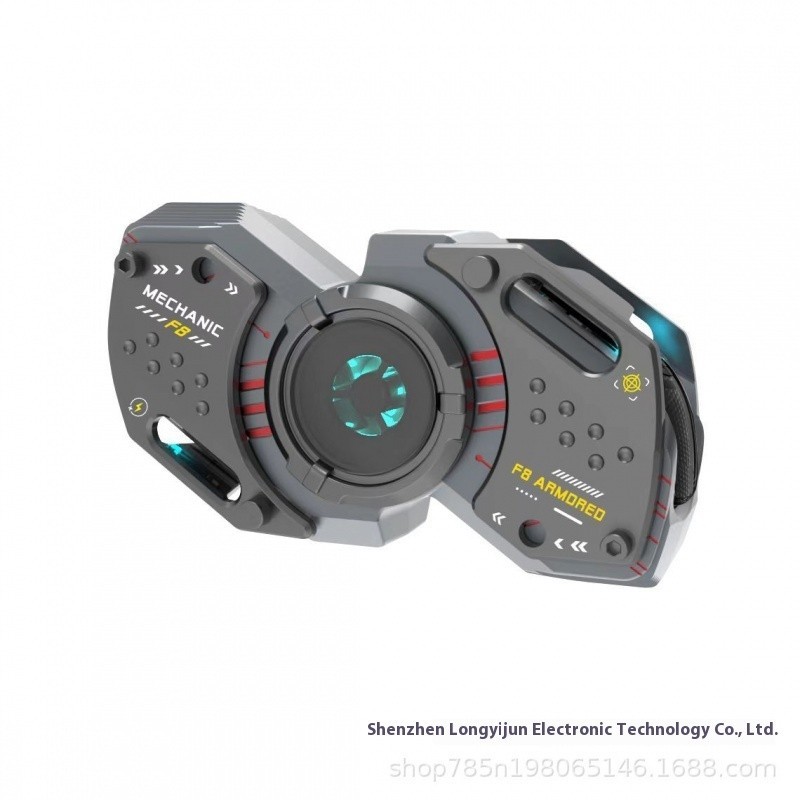 หูฟังไร ้ สายบลูทูธ,นิ ้ วtourbillon F8 ลดเสียงรบกวน, tws5.3 หูฟังสําหรับเล ่ นเกมสไตล ์ esports mecha ดิจิตอล