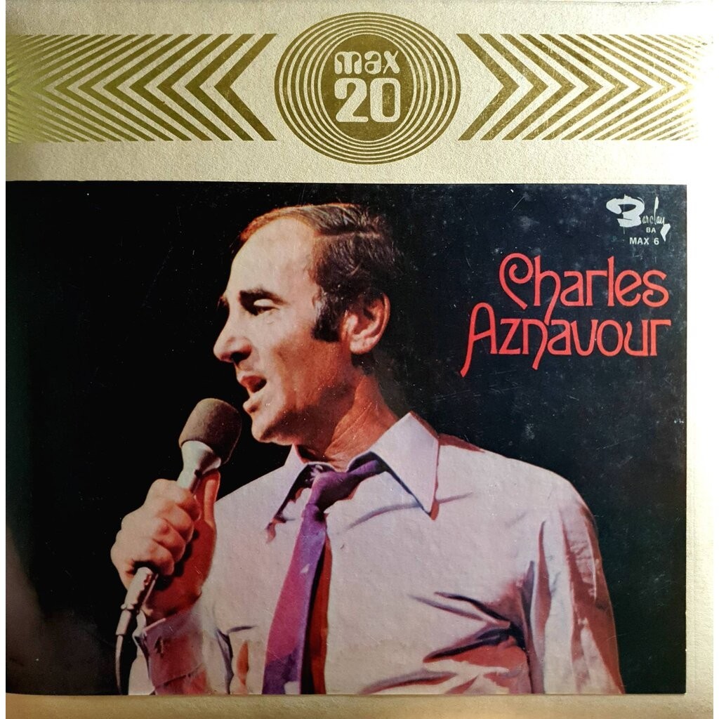 VINYL, LP, CHARLES Aznavour – Charles Aznavour Max 20