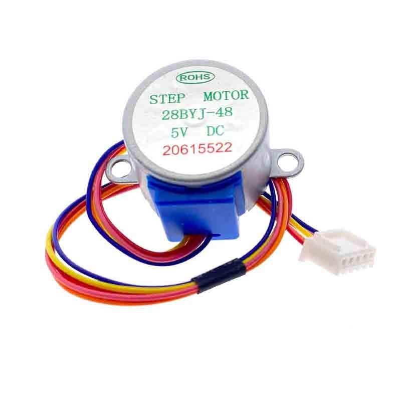5v stepper มอเตอร์ 4 เฟส 5 สาย stepper มอเตอร์ยี่ห้อใหม่ stepper มอเตอร์/มอเตอร์ลด 28BYJ-48-5V