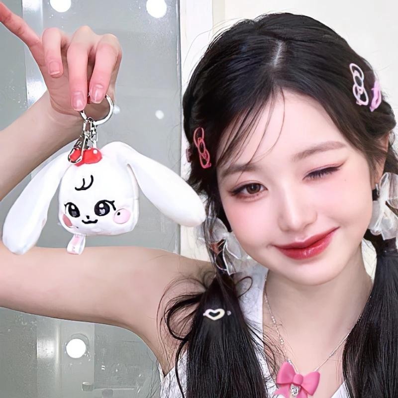 Ive Minive Plush Ive CHERRY LIZ GANJI DAL-E Rei NAORI ตุ๊กตาพวงกุญแจ Minive Kpop Push ของเล่นจี้ Key