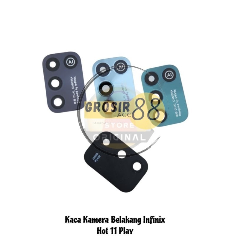 กระจกกล้อง / เลนส์กล้องหลัง Infinix Hot 11 Play (G88)