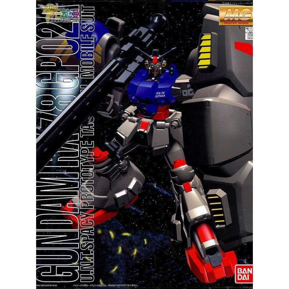 Bandai MG 1/100 RX-78 GP02A Gundam GP02A Acid Berry Assembly Model