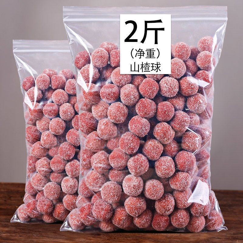 500g Hawthorn Snow Ball Hawthorn Sweet Sour Taste ของว ่ าง