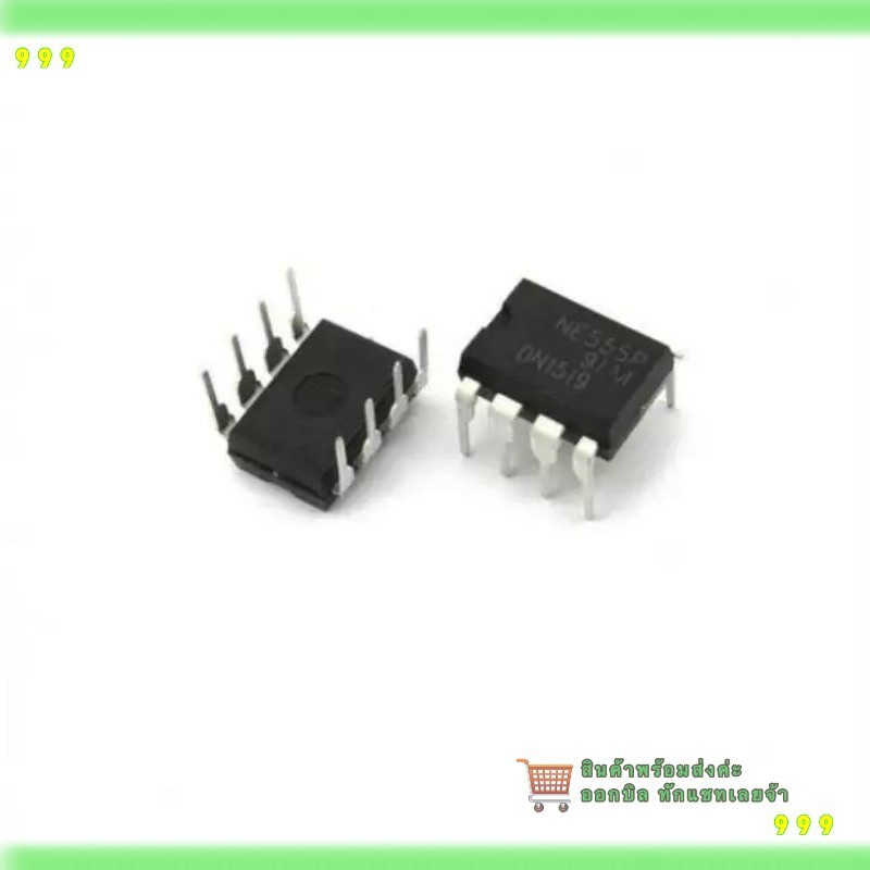สั่งเลย! NE555 NE555P NE555N DIP - 8 Timer ชิปนาฬิกา