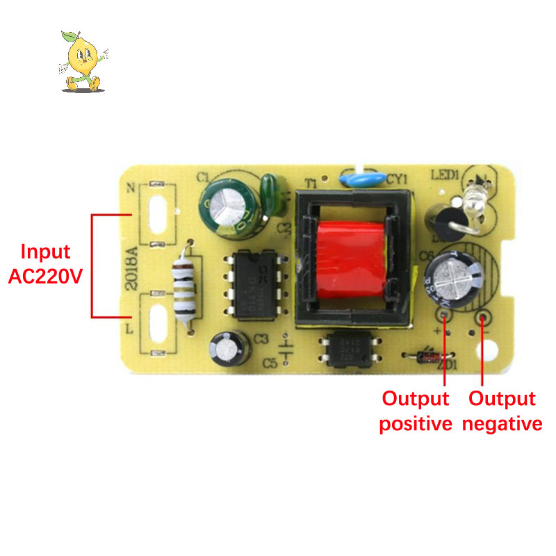[mozh] 5V 2A อะแดปเตอร์ Switching Power Supply โมดูล AC 220V ถึง 5V Step-Down Power Supply Board [TH]