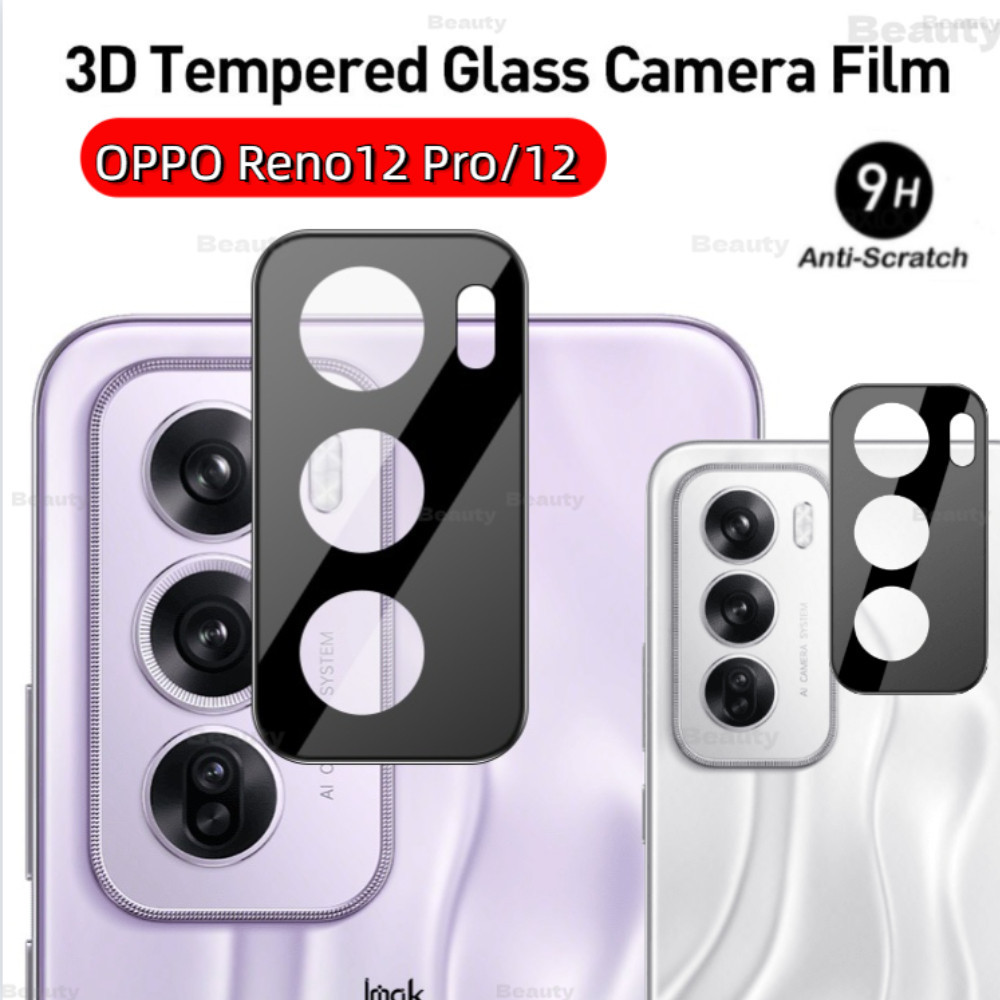 9h กระจกนิรภัยกล้องเลนส์ป้องกันฟิล์มOPPO Reno 12 5Gด้านหลังเลนส์ป้องกันเลนส์สําหรับReno12 Pro 12Pro Reno12Pro Reno13 Reno11 Pro 11Fฟิล์มแก้วOPPO Reno 12 Pro 12F