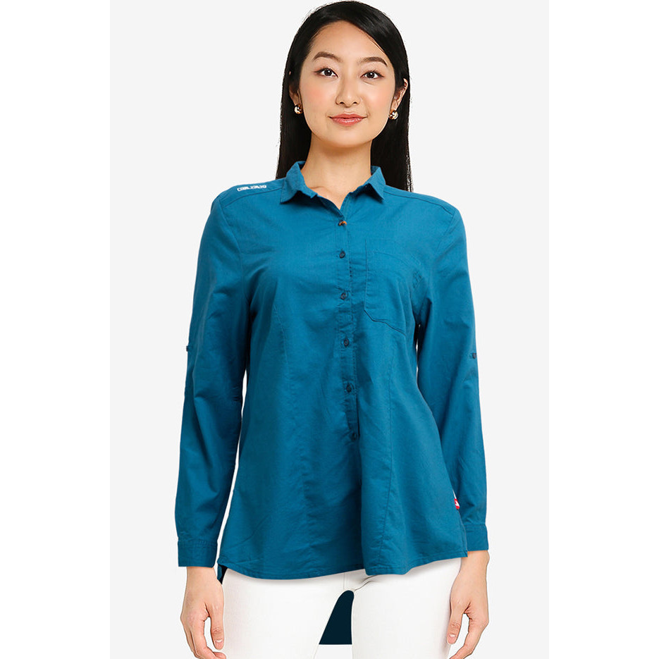 เสื้อเชิ้ตผู้หญิง KEMEJA Cardinal L0293J02F