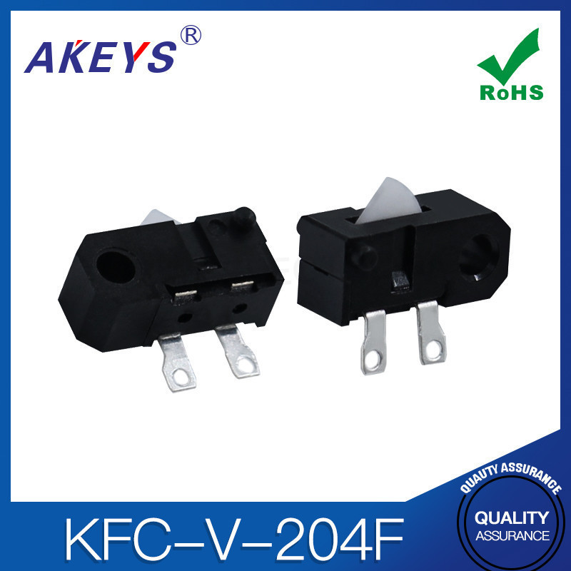 10 ชิ้น KFC-V-204F ลิมิตสวิตช์ย้อนกลับทิศทางเกมแฟลชประตูรีเซ็ต Jog Micro Motion Detection ปุ่มเชื่อมต่อ