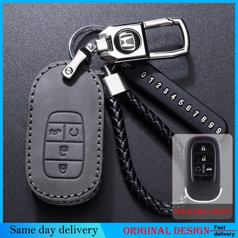 เคสกุญแจ HONDA CRV XRV HRV Civic Fe 2022 2023 2024 ปลอกกุญแจรถยนต์