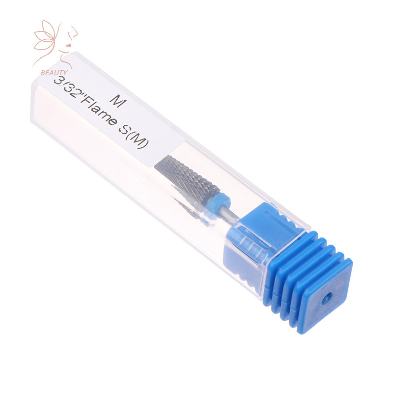 [maybeauty] 1 ชิ้นเหล็กทังสเตนเจาะเล็บ Bits Milling Cutter สําหรับลบเล็บเจล UV Gel เจาะเล็บอุปกรณ์เสริมบิต {TH}