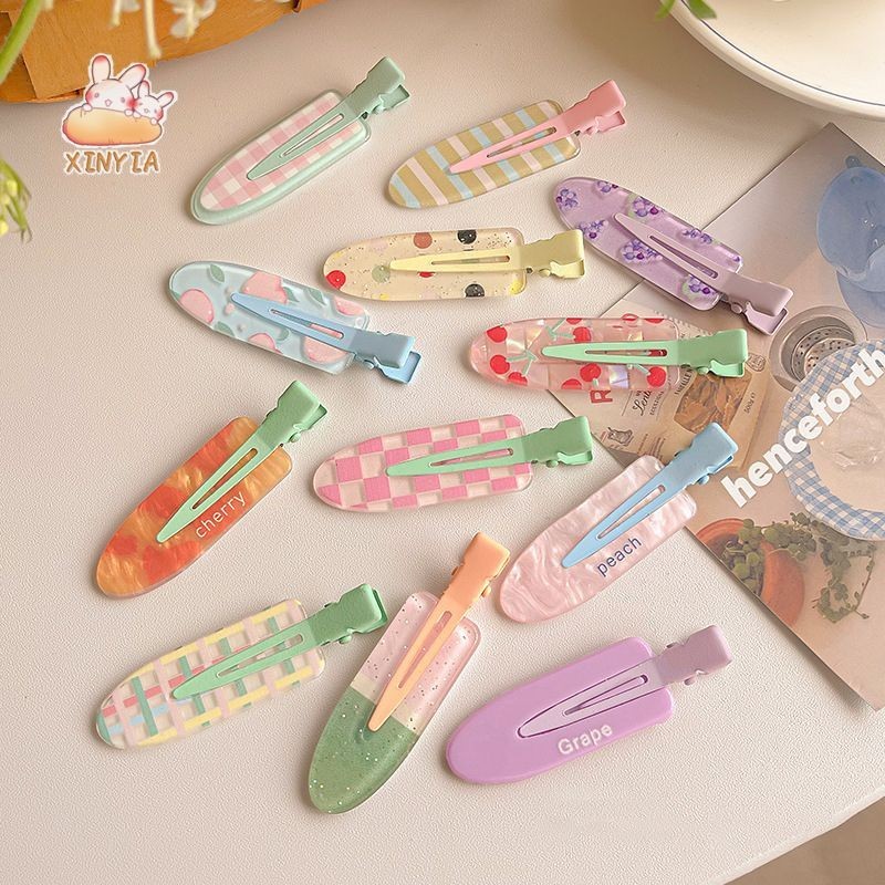 🌸🌸กิ๊ฟติดผมการ์ตูนผลไม้เตารีดแบบลาย หวานน่ารัก ไร้รอยต่อหน้าม้าข้างคลิปสําหรับผู้หญิงแฟชั่นราคาส่งถูกที่สุด.xinyia.th