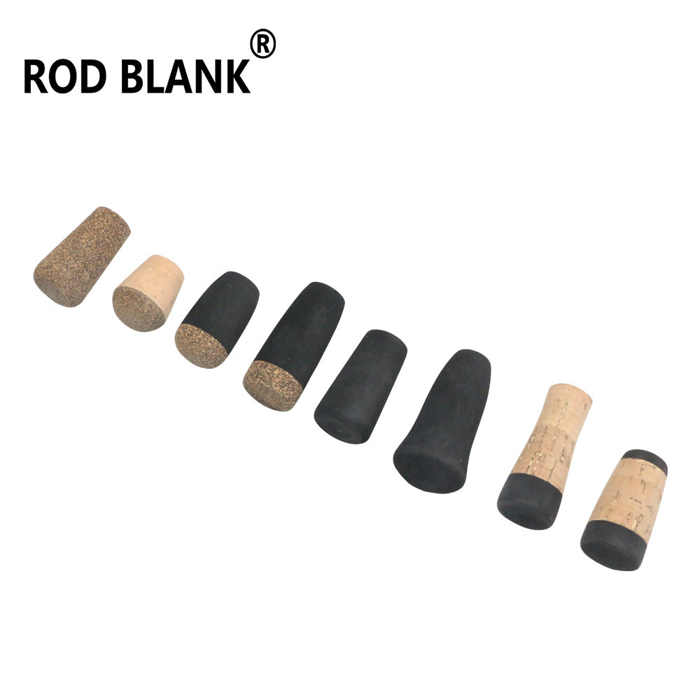 Diy Lure Rod Tail ส่วนจับ Pure Cork Handle EVA Grip Fishing Rod Repair Handle อุปกรณ์เสริม