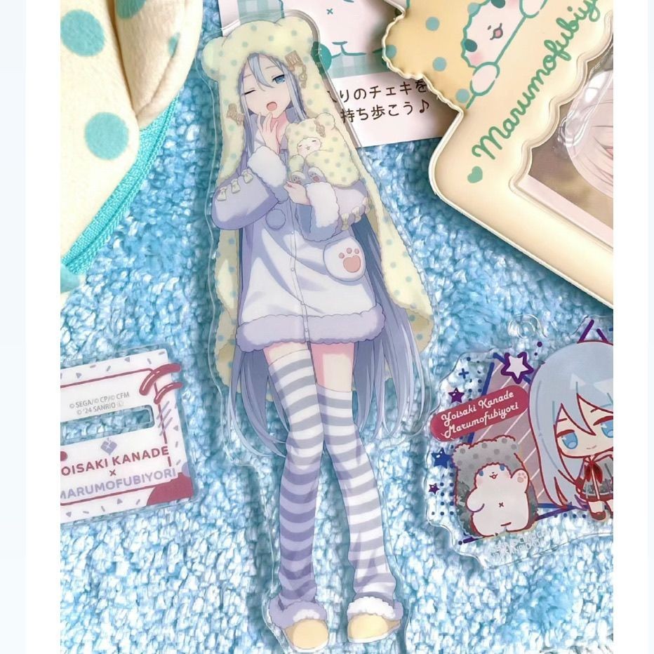 Yoisaki Kanade ชุดนอน Series ขาตั้งอะคริลิค PJSK สินค้าคอลเลกชันรูปจอแสดงผลตกแต่งโต๊ะเครื่องประดับน่ารัก Accesorios ของขวัญ
