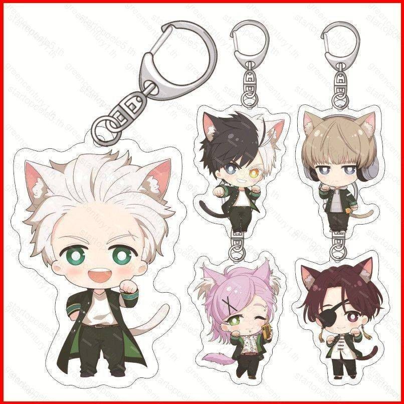 เบรกเกอร์ลม Haruka Sakura Kyotaro Sugishita Hayato Suo Hajime Umemiya พวงกุญแจอะคริลิค จี้ห้อยกระเป๋า