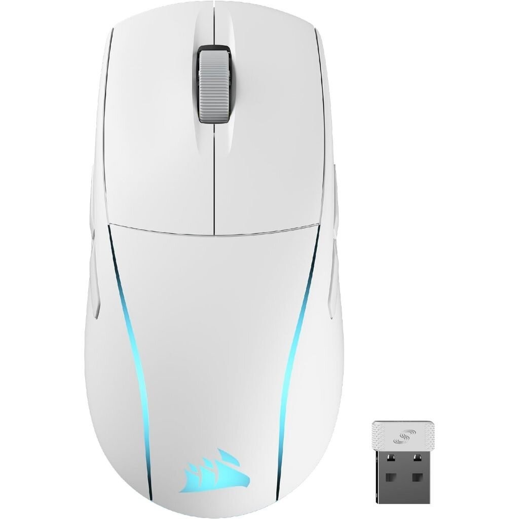 CORSAIR GAMING MOUSE M75 WIRELESS WHITE : CH-931D011-AP