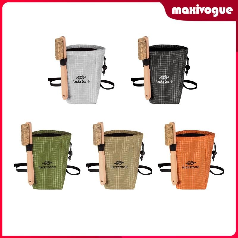 [สูงสุด] Rock Climbing Chalk Bag Gym Premium Gift Gym Chalk Bag for Lifting
