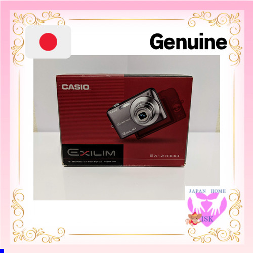 CASIO Digital Camera EXILIM ZOOM Gold EX-Z1080GD genuine used direct from japan