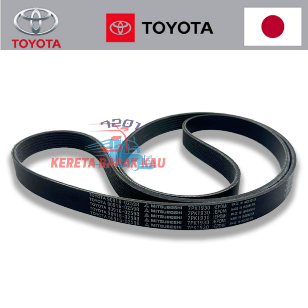 7PK1930 TOYOTA Camry ACV30 FAN BELT ( 90916-T2014 )