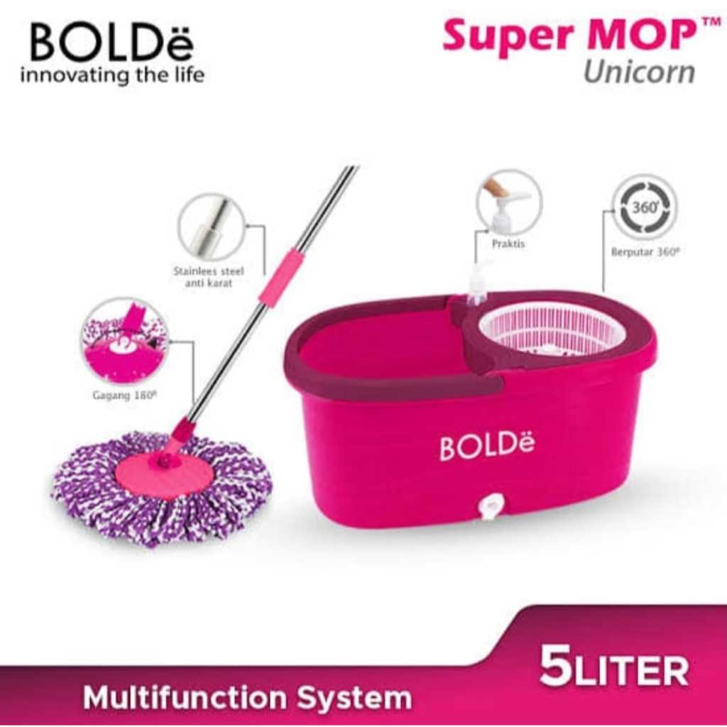 SUPER MOP LIVINA SPIN MOP BOLDE BM-45C (STANDARD) BM-46 (DELUXE) BM-47 (SUPERIOR)