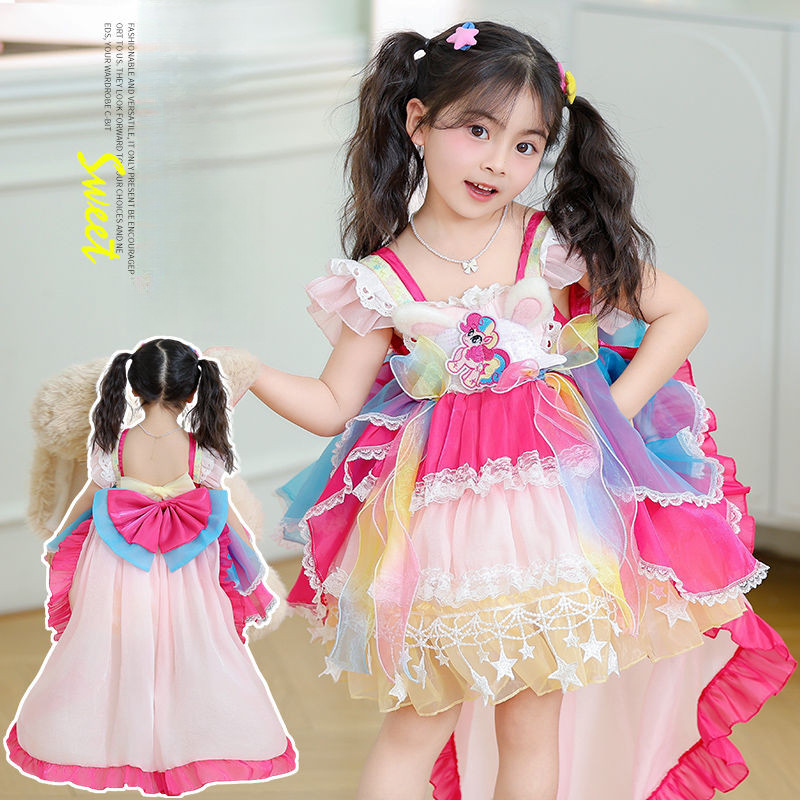 My Little Pony Lolita Dress Princess Birthday Dress Girls Pony COS Dress