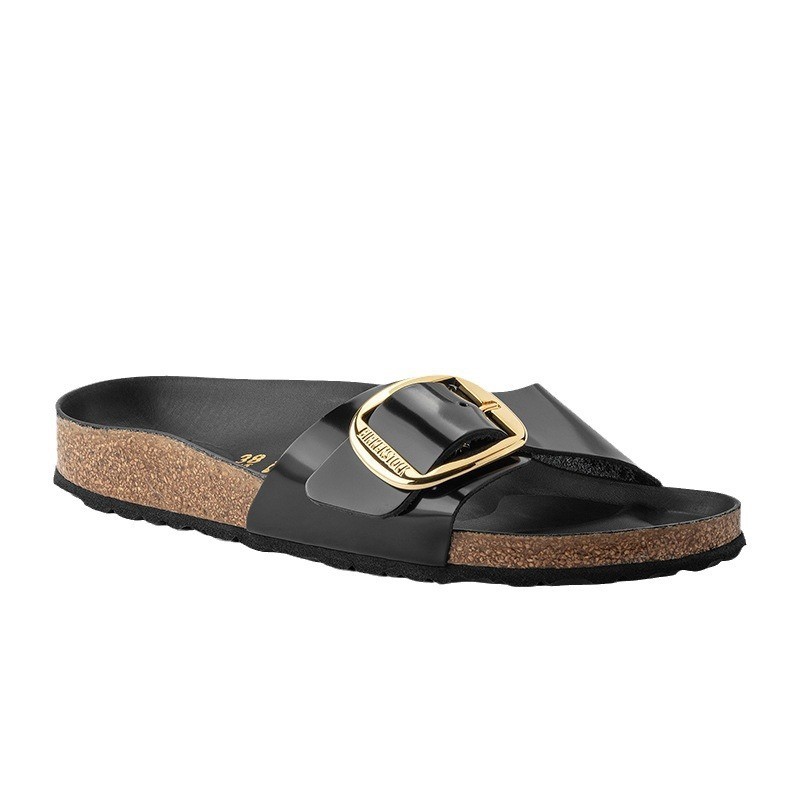 ขายร้อน  bk Retro One Word Beach Thick Bottom External Sandals