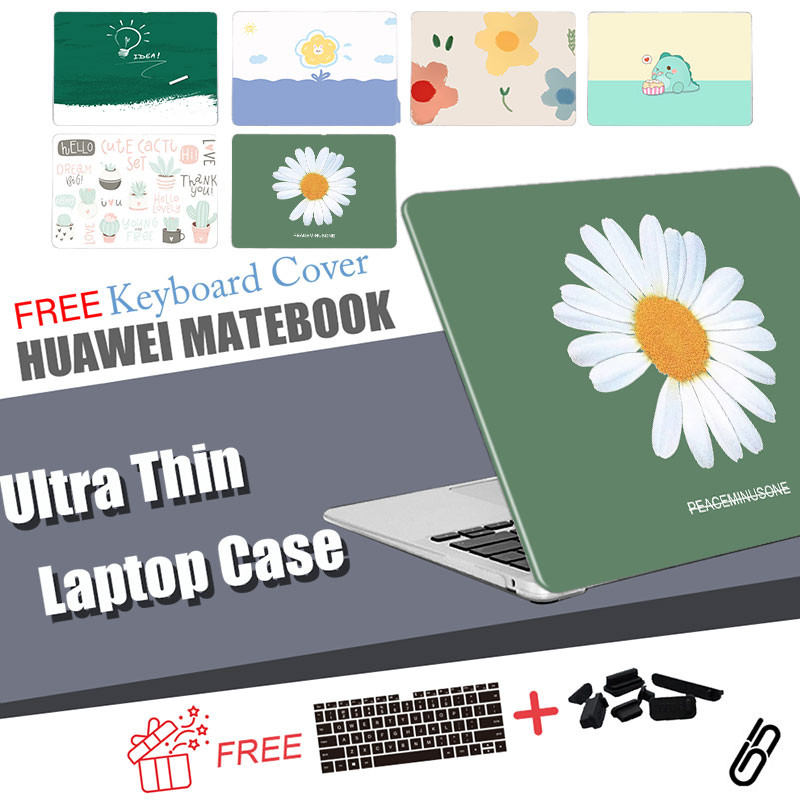 Hard Transparent Laptop Case for HUAWEI MateBook X Pro 13.9 MateBook 13 14 D14 D15 X 2020 Honor Magi