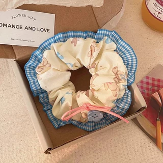 2025 สไตล์ใหม่น่ารักลูกไม้ Scrunchy ผม Tie ผม Tie