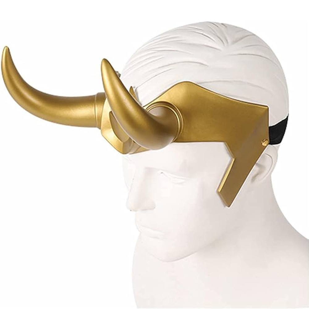 Loki Headpiece Loki Crown หน้ากากสําหรับ Carnival Night เครื่องแต่งกายอุปกรณ์เสริม Props