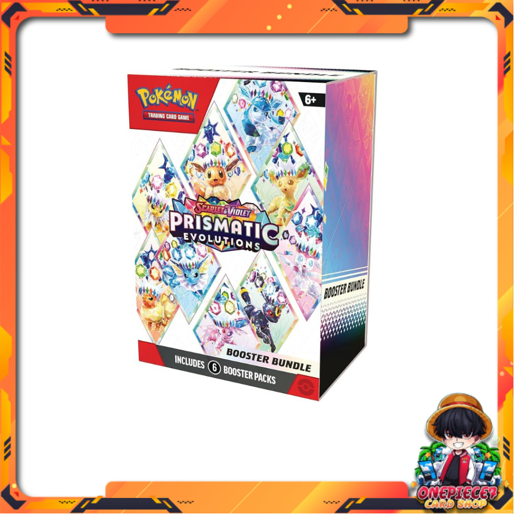 Pokemon Card "Bundle x6 Booster Prismtic Evolutions" ENG SV8.5