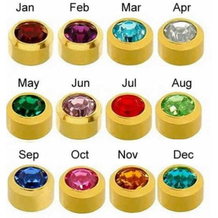 STUDEX ต่างหูป้องกันภูมิแพ้ JUNE ชุบทอง 2 PAIR สําหรับ $11